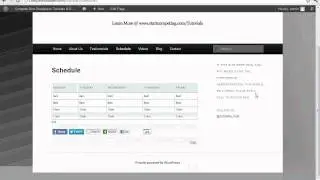 How to Add a Table with WordPress Table Reloaded