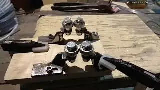 Пилим лады на грифе, приспособление для ровного пропила.