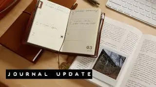 making changes to my 2024 journals and planners ✸ travelers notebook + stalogy is back 👏🏻