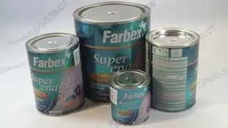 Эмаль алкидная 0,9 кг бежевая Farbex