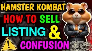 ✅Hamster Kombat new update | 💯How to sell hamster Kombat coin | Hamster Kombat Airdrop listing date