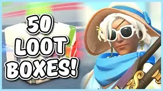 Overwatch - OPENING 50 SUMMER GAMES 2018 LOOT BOXES