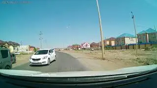 22-08-2017 ул.Меденова, Атырау. Авто KIA, № 