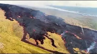 Images aériennes Eruption du Piton de La Fournaise - 2026