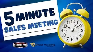 5 Minute Sales Meeting with Charles Cannon