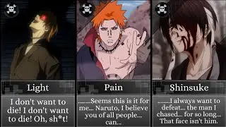 The 20 Most Famous Last Words of Anime Villains | 10+ ANIMAX #anime #tenanimax