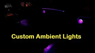 Modern Ambient Lighting for your old car RGB | BMW X5 e70 |