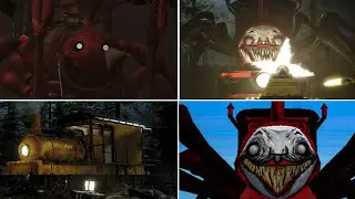 [CRAZY] Choo Choo Charles in Minecraft, Roblox!