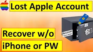 Lost Apple ID Access- How to prepare for Recovery w/Recovery Key Part 1