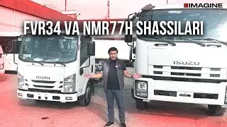 ISUZU FVR34Q va NMR7 shassilari obzori 