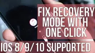 Easy Fix Recovery Mode Loop OR iTunes Logo on iPhone, iPad & iPod Touch