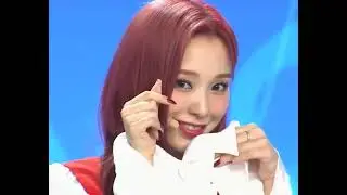 Gahyeon doing aegyo then there's Siyeon...