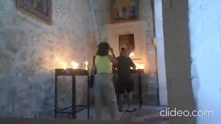 Вардавар 7.7.2024 г. в средневековом армянском монастыре Сурб Хач. Церковь Сурб Ншан.