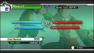 DRAGON BALL XENOVERSE Ginyu and recoome vs yamcha and tien