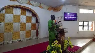 SUNDAY THANKSGIVING SERVICE University Chapel 18TH CONVOCATION CEREMONIES