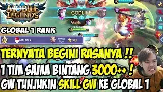 GILA GA NGOTAK 3000 BINTANG !! *RAHASIA* BISA GLOBAL 1 RANKED GEN-X !!