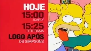 Chamada BAND - iCarly, Futurama e Os Simpsons (Outubro - 2013)