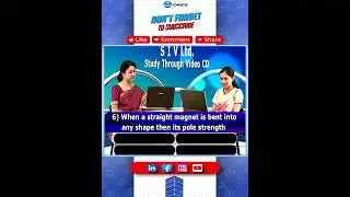 Magnetism  || IIT&JEE Questions NO 06 || VIII Class #OAKS