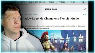 ChoseN Reacts to SOMEONE ELSE'S July 2022 TIER LIST! | RAID Shadow Legends