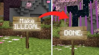 Illegal Cherry Blossom Biome - Daily Dose of Minecraft
