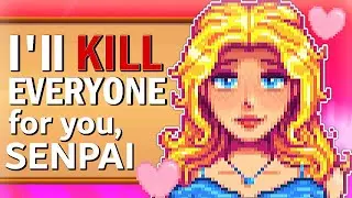 YANDERE SIMULATOR in STARDEW VALLEY (Yandere Haley & Alex Mods)