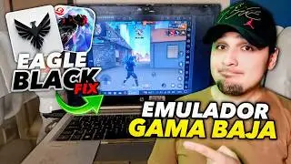 THE BEST LITE EMULATOR for LOW and HIGH-END PCs 🚀 New EAGLE BLACK FIX – 120 FPS ✅ Free Fire PC