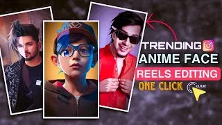 Trending Anime Face Capcut Template || Instagram Viral Reels Editing | Step By Step- TechBongoTab