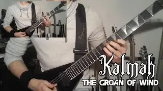 Kalmah - The Groan Of Wind | Full Guitar Cover (Tabs - All Guitars - HD)