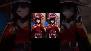 Turning Stop Motion into Anime - Konosuba 