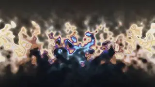 4K 1 Hour Glowing Abstract Liquid Background Seamless Loop