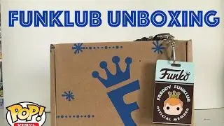 Freddy Funklub Unboxing- Freddy Funko pop