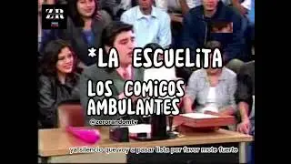 LA ESCUELITA / comicos ambulantes historicos del Peru.