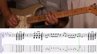 How to Play the Melody to Summertime Blues by Eddie Cochran on Guitar with TAB