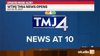 WTMJ TMJ4 News Opens, 7/30-7/31/2024 (Updated Music)