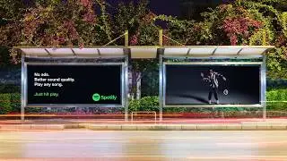 Spotify Animated Billboard