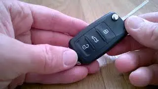 Skoda Fabia Mk2 Key Fob Battery Replacement