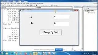 VB6 Practical : 15 Call By Value and Call By Reference in VB6 | Call by Value and Call by Reference