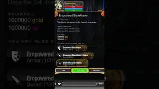 Getting Empowered Dual Katanas in AQWorlds 