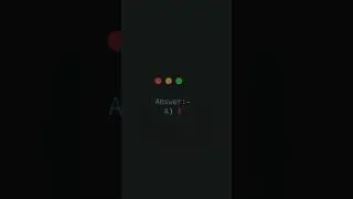 Coding Interview Question  