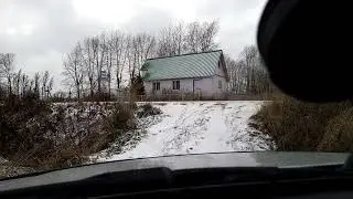 forward safari 540 по снегу в горку на первой пониженной на ХХ