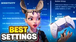 *NEW* Best Controller Settings + Sensitivity For Fortnite Chapter 6! (PS4/PS5/XBOX/PC)