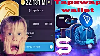 Tapswap New update  TON Wallet Canet 🤯✅Exciting News: Blockchain Announcement