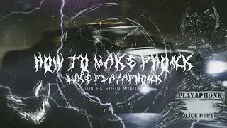 how to make PHONK like PLAYAPHONK on FL STUDIO Mobile | drift phonk, memphis 808 cowbell tutorial