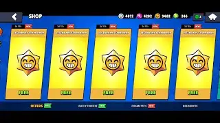 5 Free Legendary Star Drop🌟| #thumbsupforbrawl