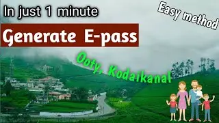 How to apply E pass to Ooty Kodaikanal (English) | Apply E pass online | Today's Encyclo with Aldo