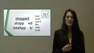 Past Tense Verb Final Sounds: /t/, /d/, & /id/