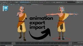 MAYA ANIMATION TUTORIAL: HOW TO EXPORT & IMPORT ANIMATION IN MAYA | DEKHO CGI