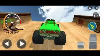 4x4 Monster Truck Mega Ramp 2023 V3 - Crazy Car MEGA RAMP MODE Stunts Racing - Android GamePlay #3