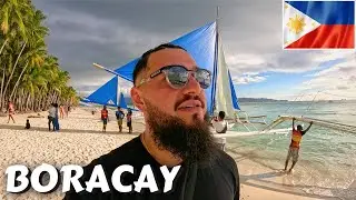 Is Boracay Overrated? $35 Sunset Sailing Boat In The Philippines 🇵🇭