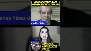 DONA SU PREMIO A LOS HÉROES PRESOS POLÍTICOS #hermogenesperezdearce  @espacioliberalcl